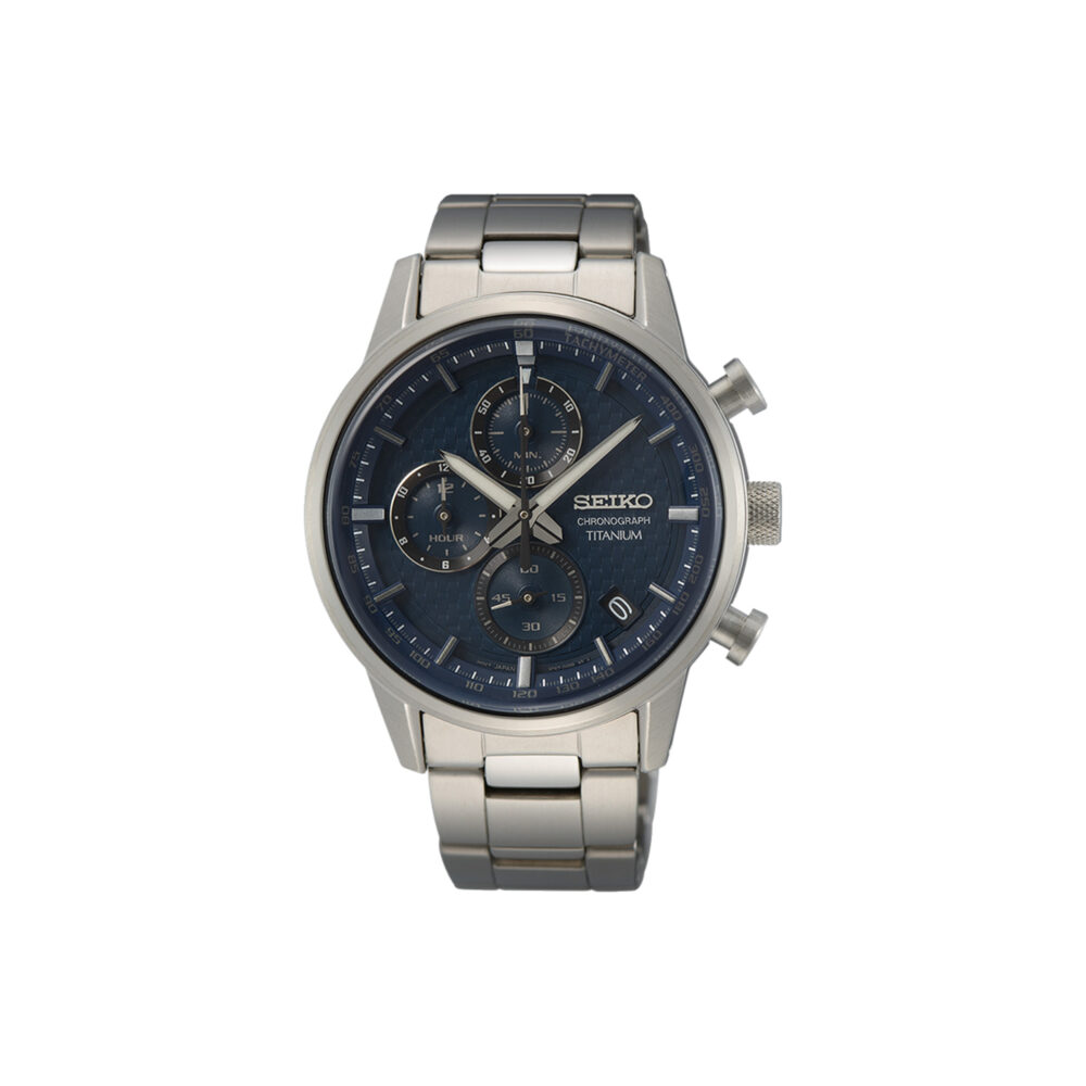 Seiko Mens Titanuim Chronograph