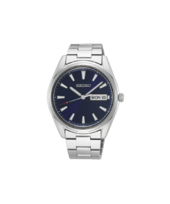 Seiko SUR341P1 herre stål klokke med dag og dato
