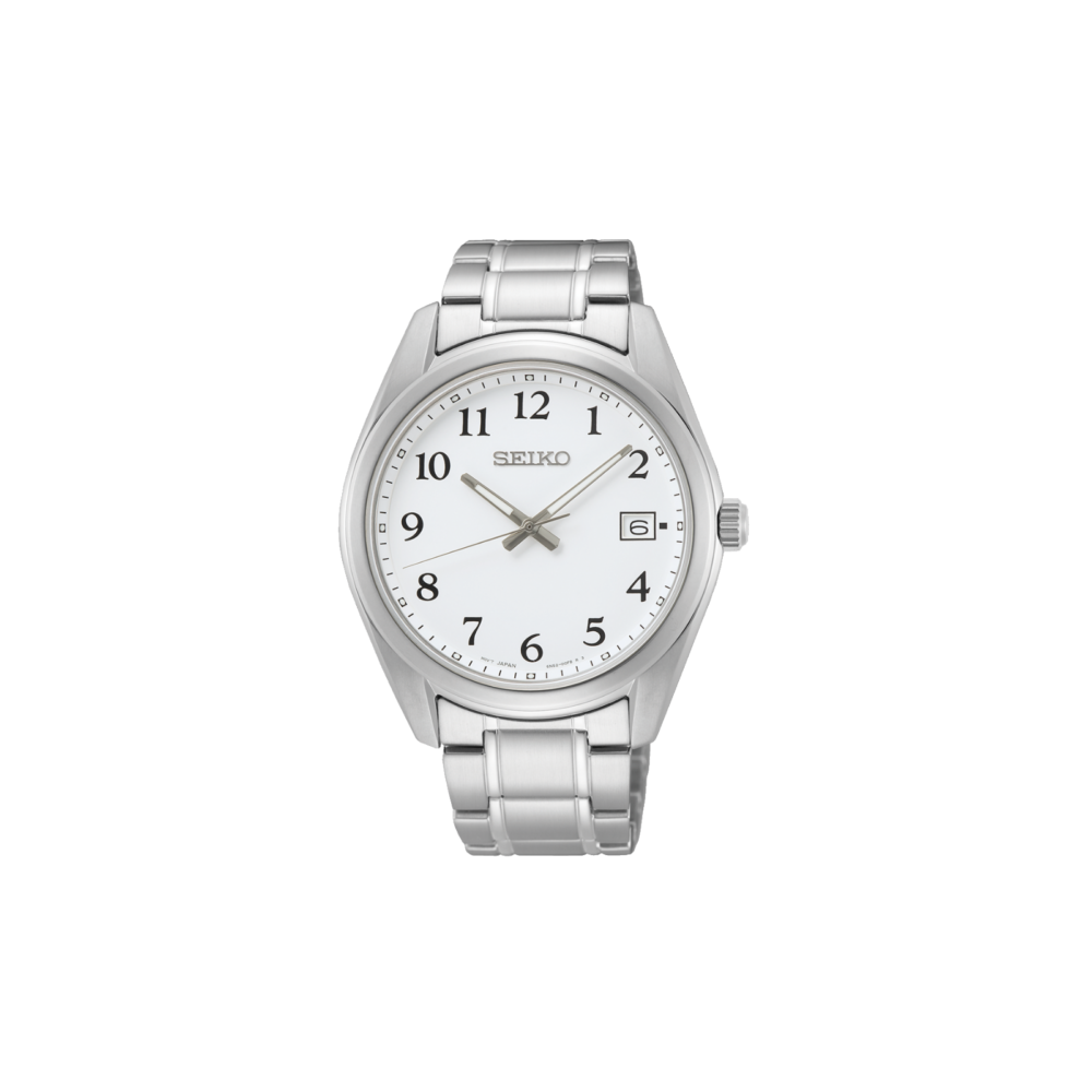 Seiko SUR459P1 klassisk herre ur med tall.