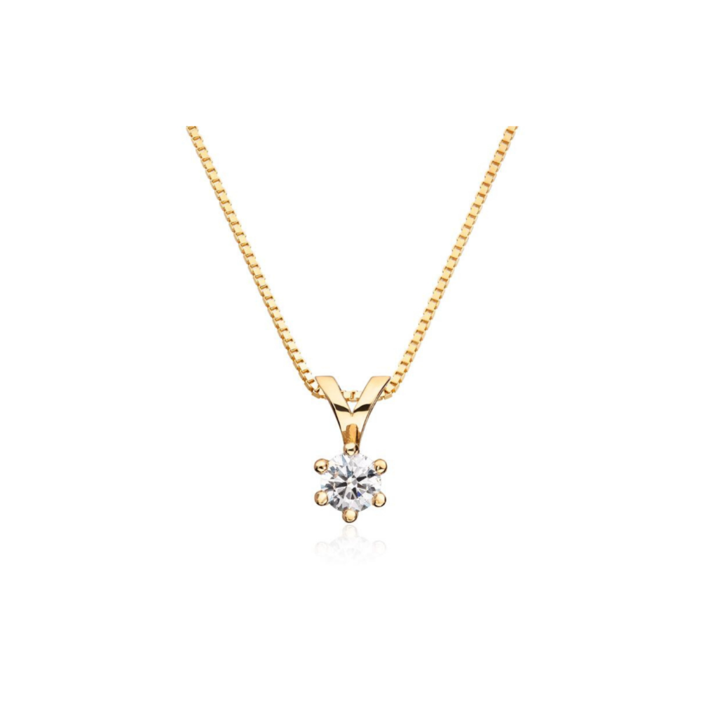 Anheng Margrete 14k gult gull