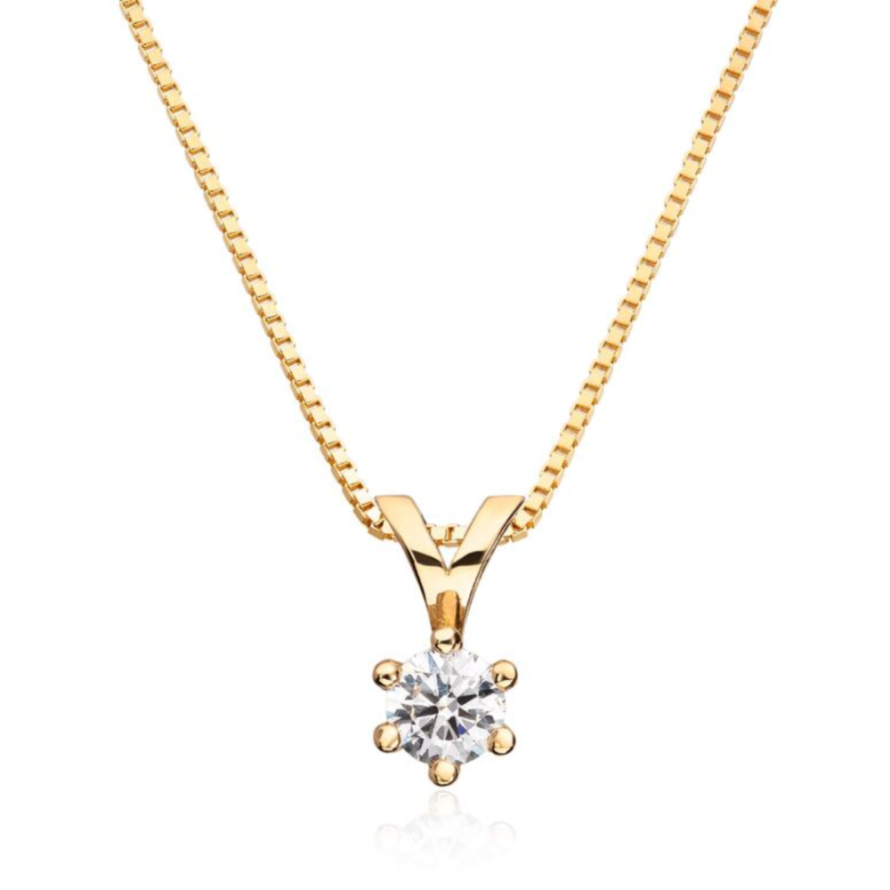 Anheng Margrete 14k gult gull