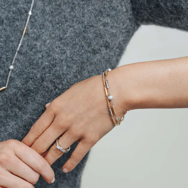 Elegant armbånd i forgylt sølv - Bilde 2