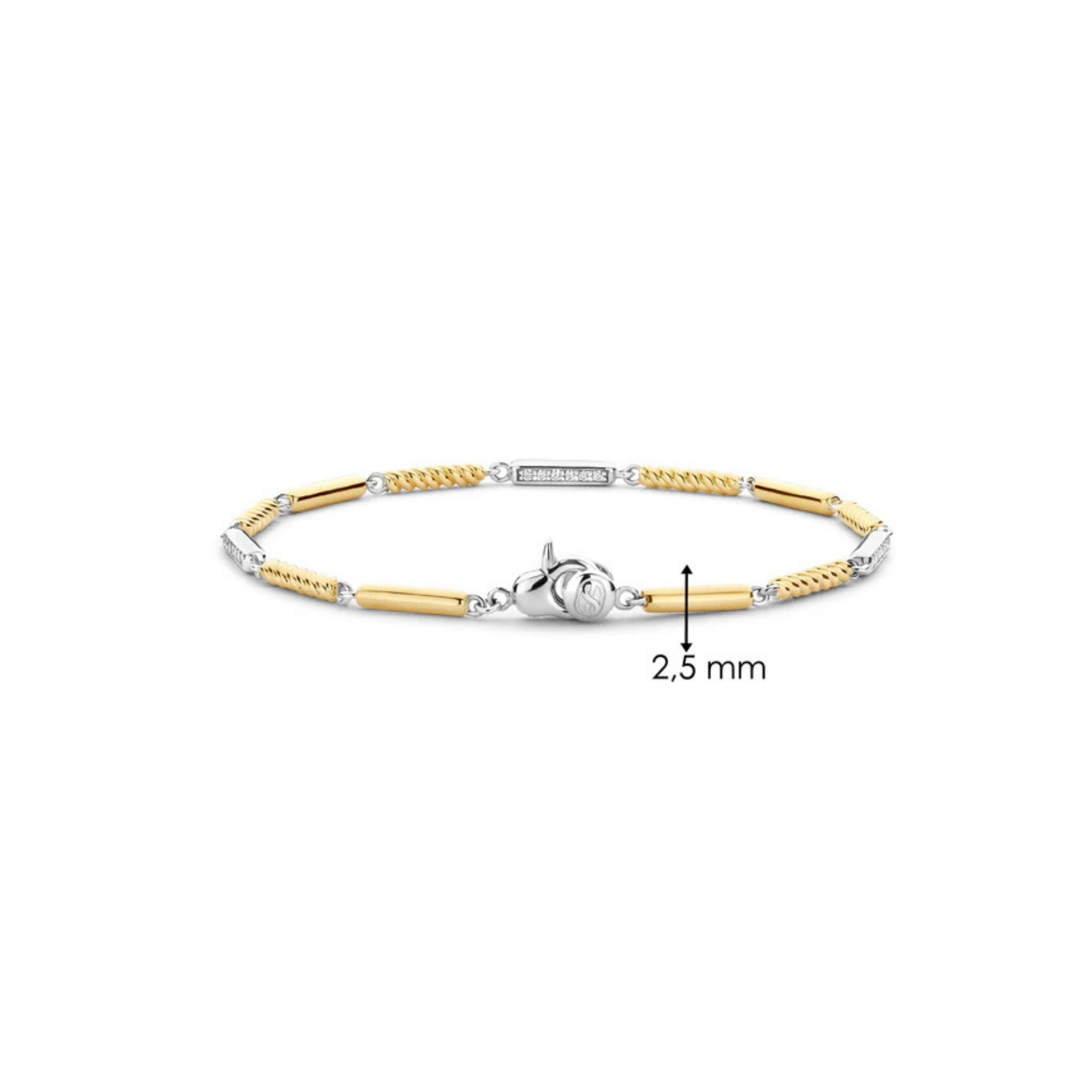 Elegant armbånd i forgylt sølv - Bilde 3