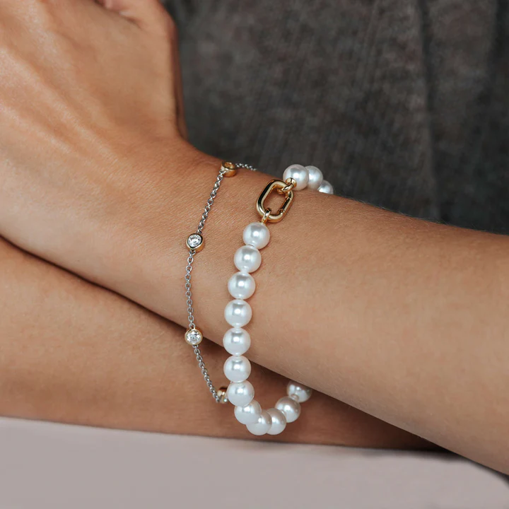 Armbånd i sølv med zirkonia - Bilde 2