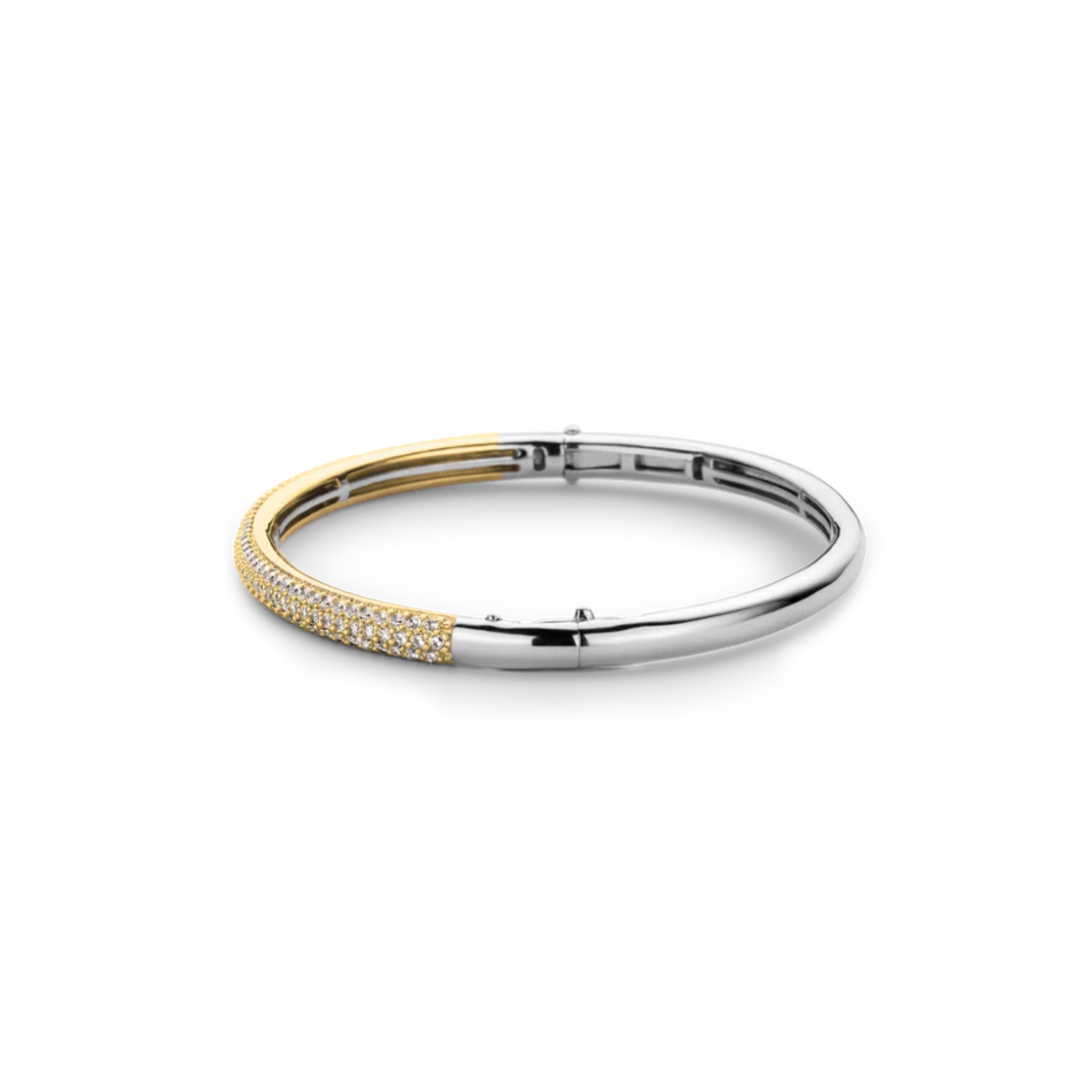 Armring i forgylt sølv med zirkonia - Bilde 3