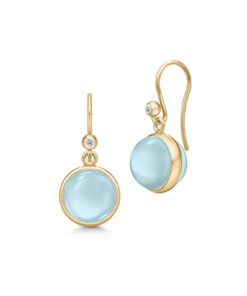 Julie Sandlau Prime Milky Aqua Ørepynt