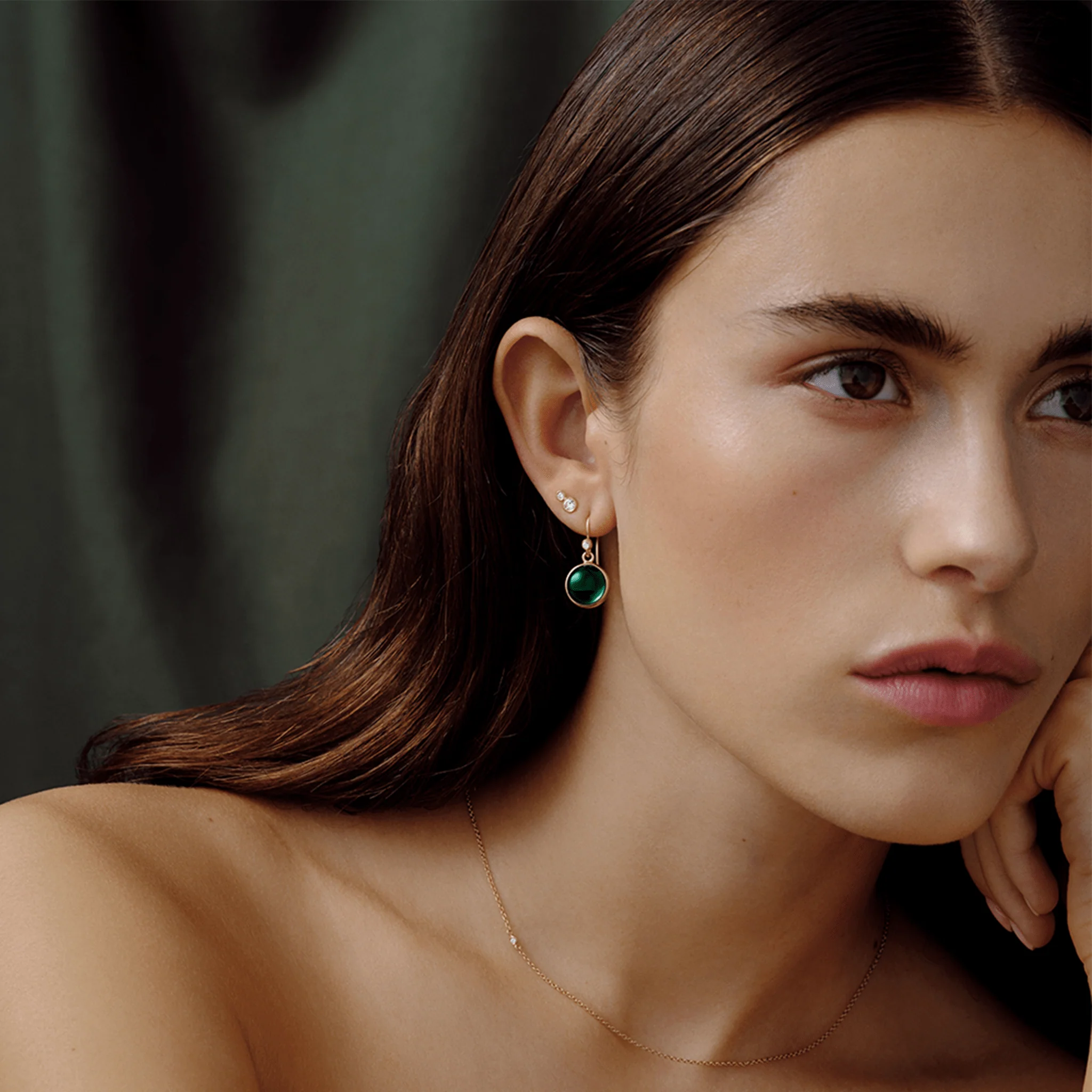 Julie Sandlau Prime Turmalin Ørepynt - Bilde 2