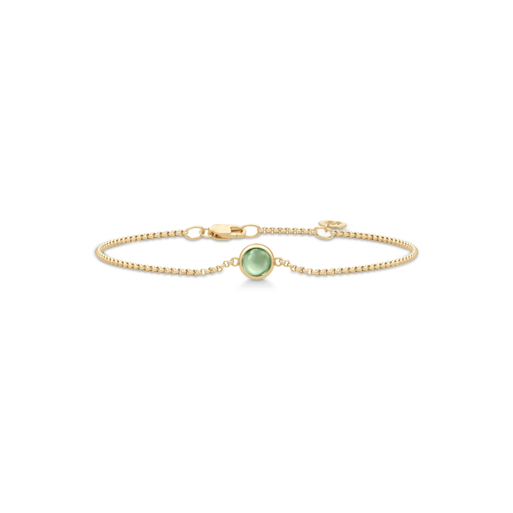 Primini Armbånd Green Amethyst Crystal