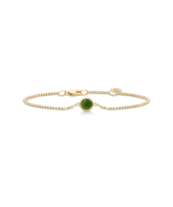 Primini Armbånd Moss Green Crystal