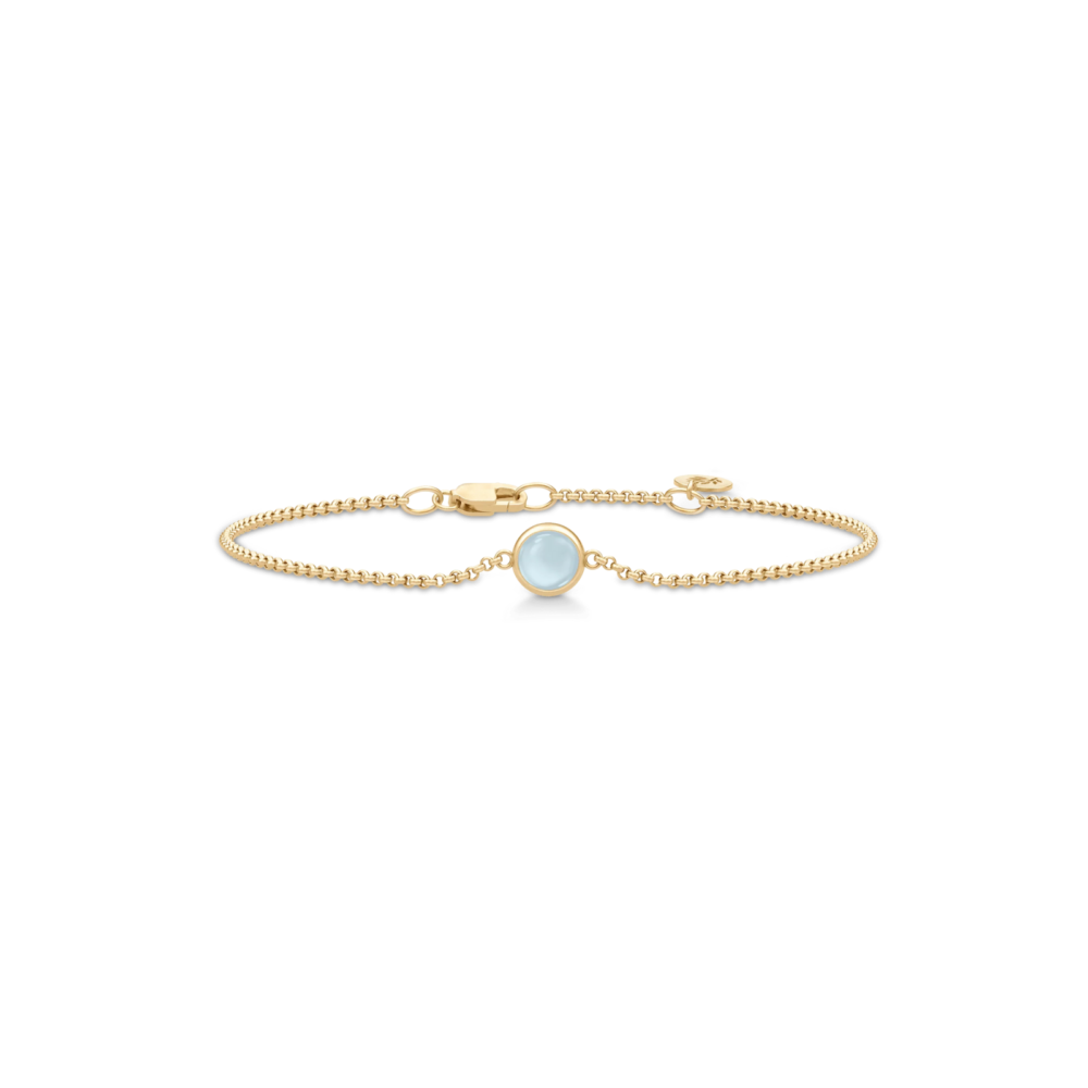 Primini Armbånd Milky Aqua Crystal