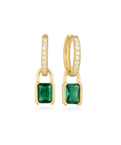 Grønn Roccanova Ørepynt