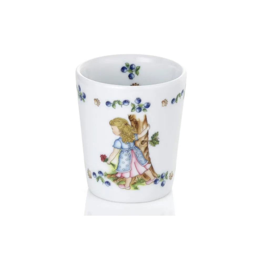 Gullhår Porselenskrus