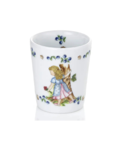 Gullhår Porselenskrus