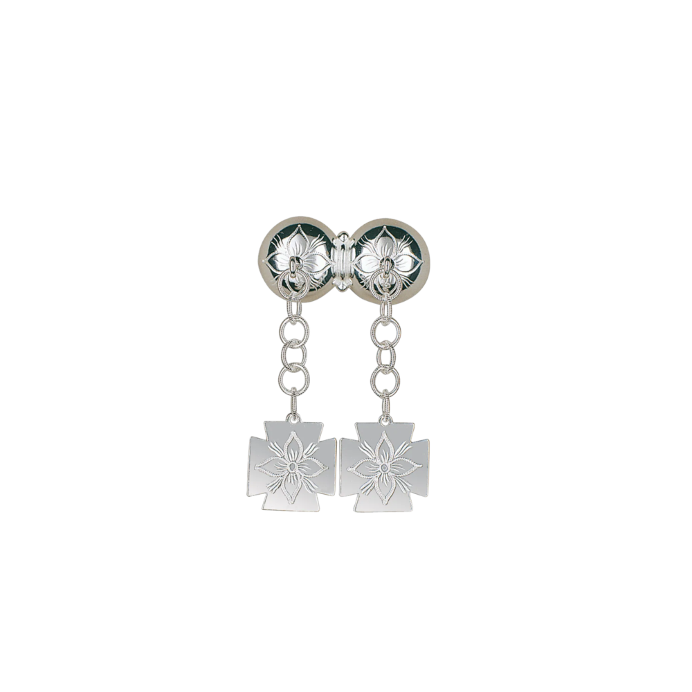 Halssølje Rogaland gravert, Hvit