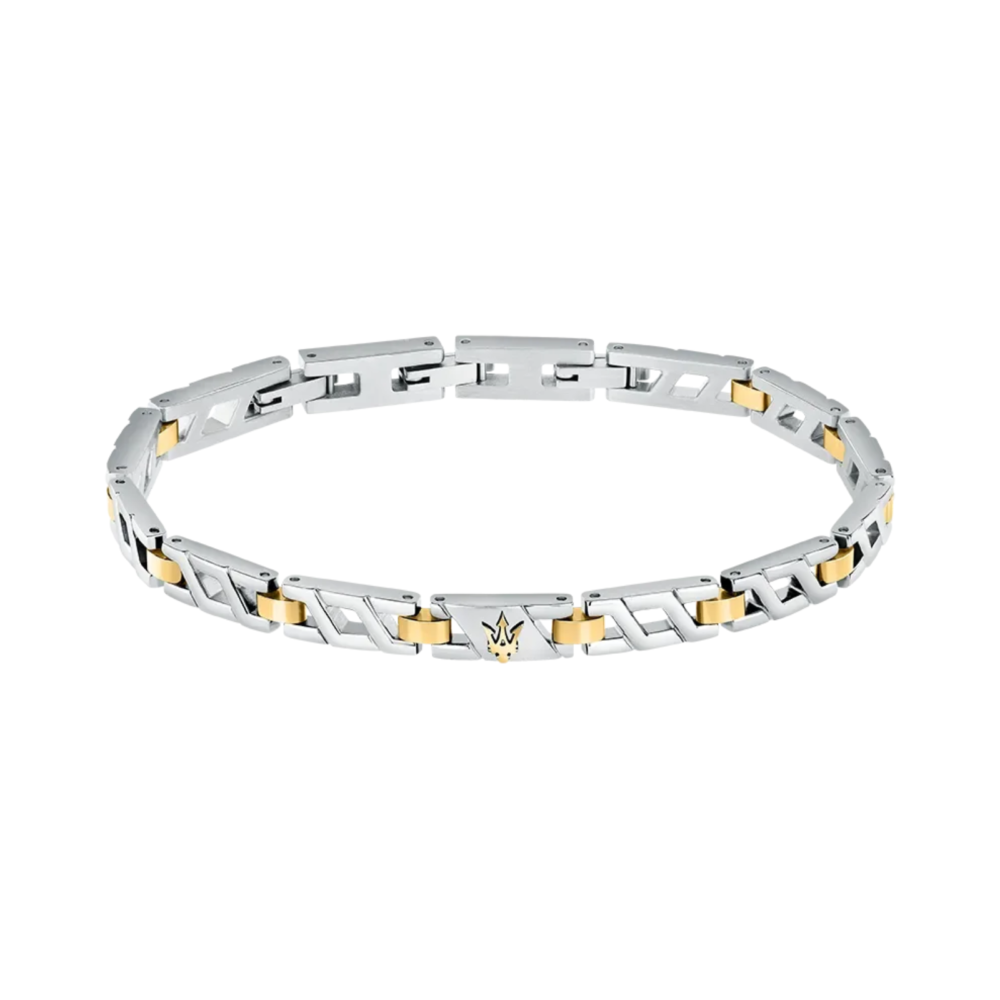 MASERATI ICONIC BRACELET SS YG