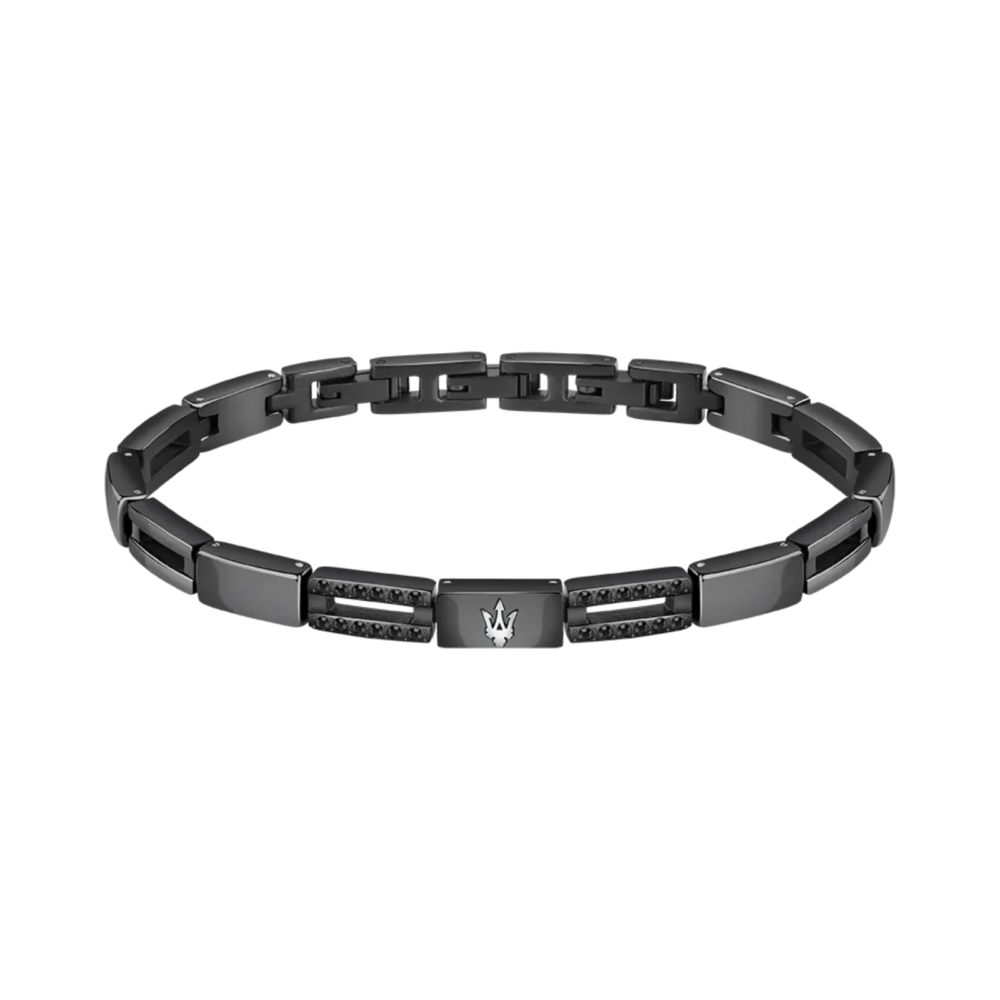 MASERATI CERAMIC BRACELET SS BLACK