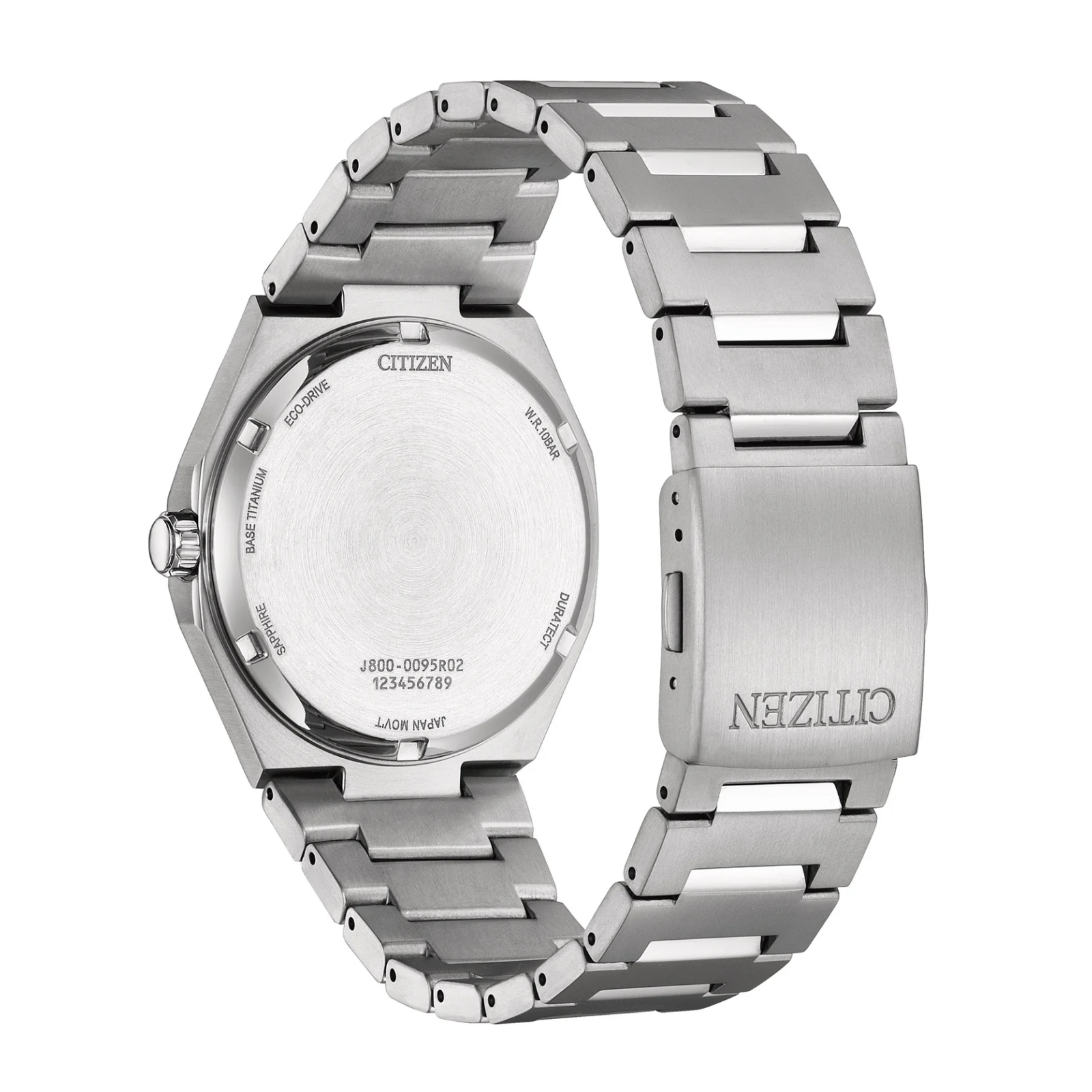 Supertitan Eco-Drive herreklokke i titan med blå skive (39,5mm) - Bilde 2