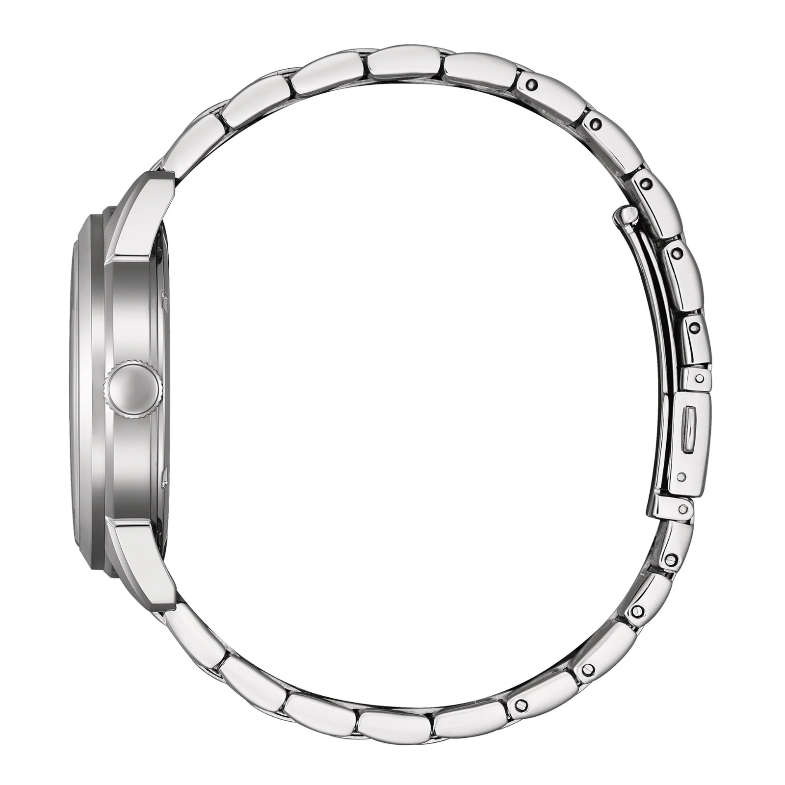 Elegance herreklokke i stål med sort skive (40,5 mm) - Bilde 3