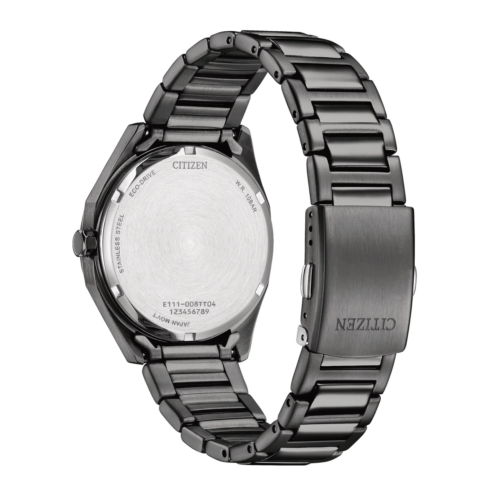Platform Eco-Drive klokke i stål (38 mm) - Bilde 2