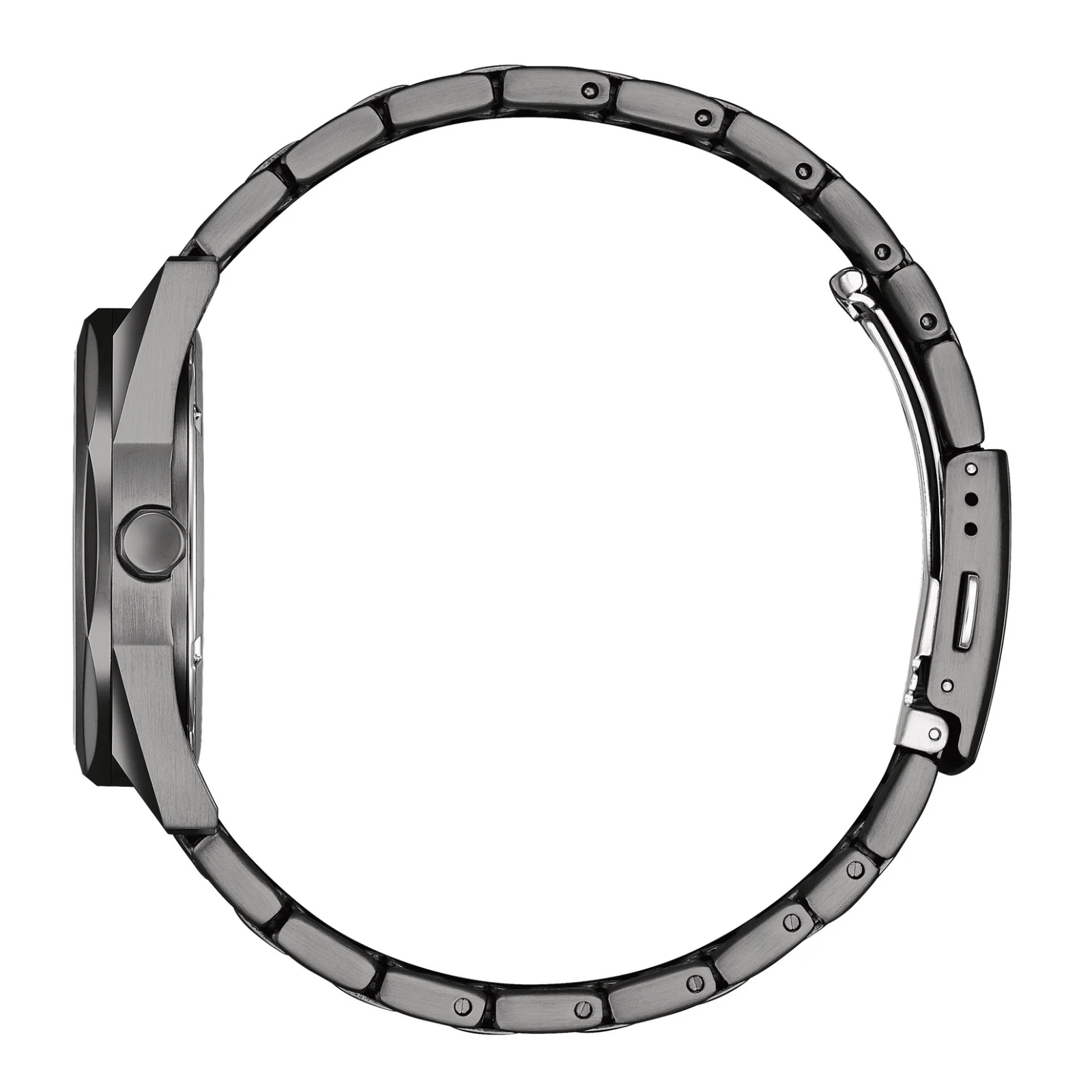 Platform Eco-Drive klokke i stål (38 mm) - Bilde 3