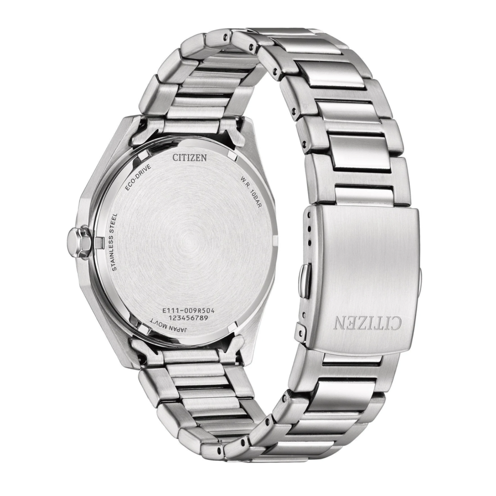 Eco-Drive herreklokke i stål (41mm) - Bilde 2