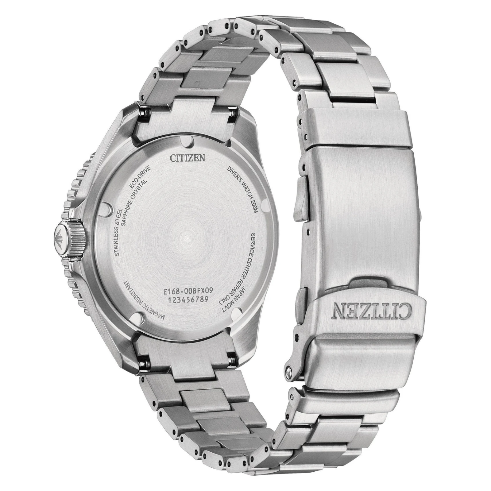 Promaster Sea Eco-Drive herreklokke i stål med sort skive (40,5mm) - Bilde 2