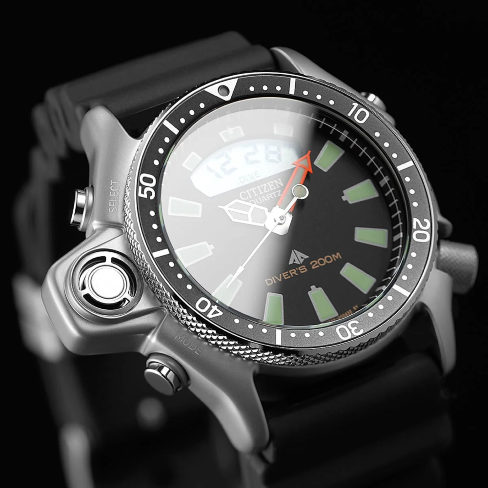 Promaster herreklokke med sort rem (44mm) - Bilde 2