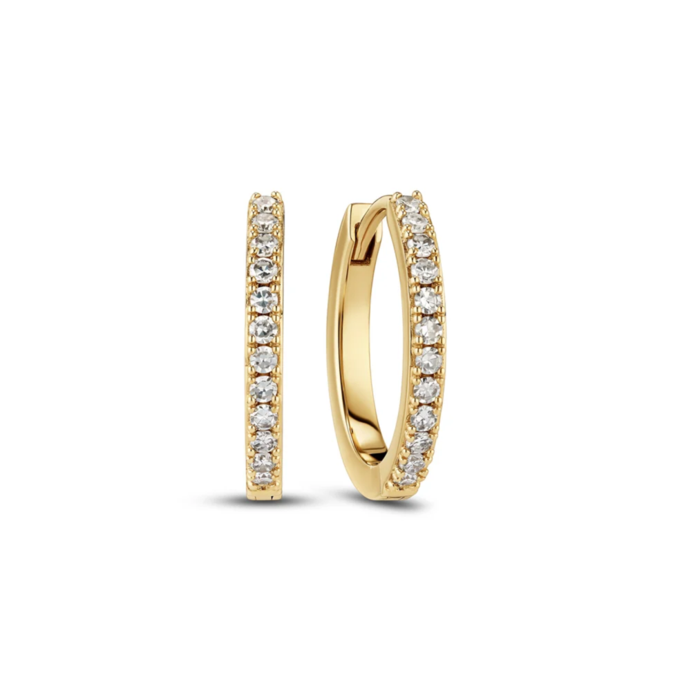 Earrings Alba – 14k yellow gold 0.24ct TW G-H VS lab-grown diamonds