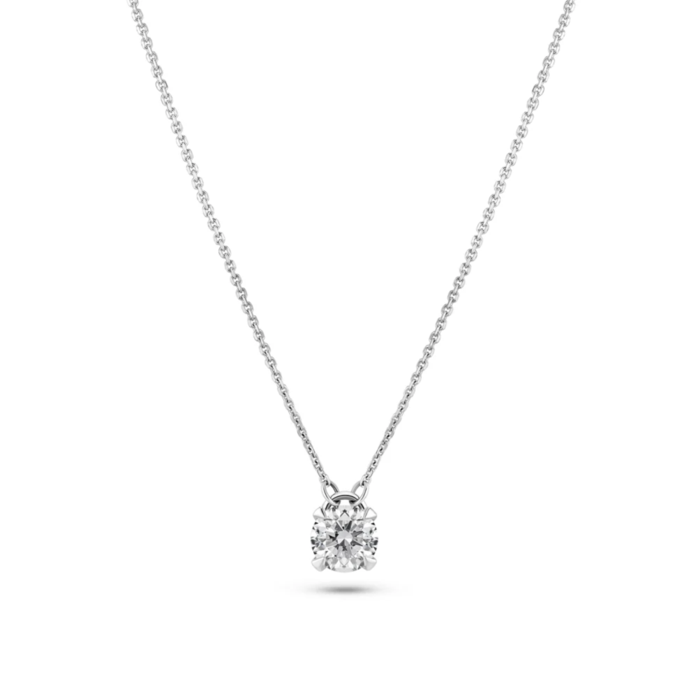 Necklace Venice - 14k white gold 0.50ct TW G-H VS lab-grown diamond