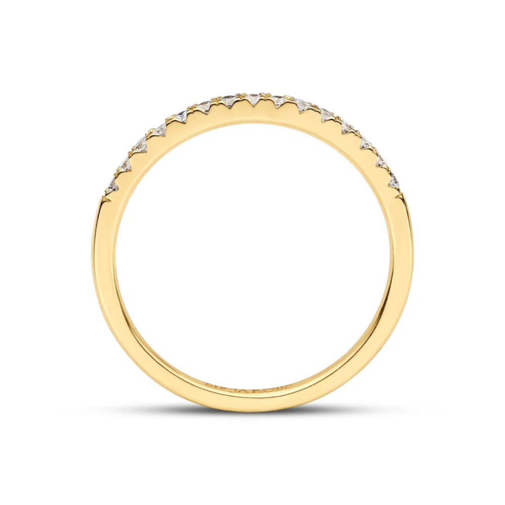 Ring Alba - 14k yellow gold 0.23ct TW G-H VS lab-grown diamonds - Bilde 2
