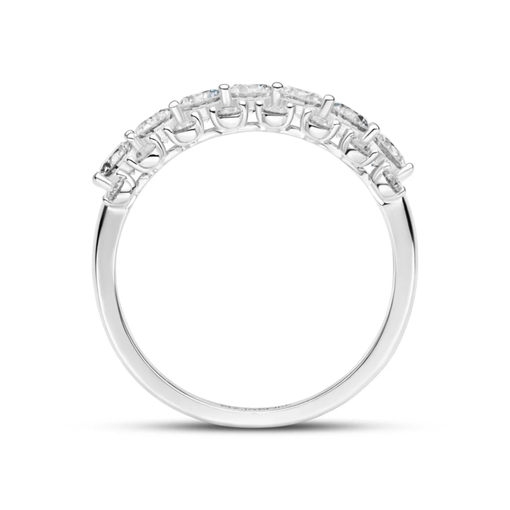 Ring fior - 14k white gold 1.22 ct TW G-H VS lab-grown diamonds - Bilde 2