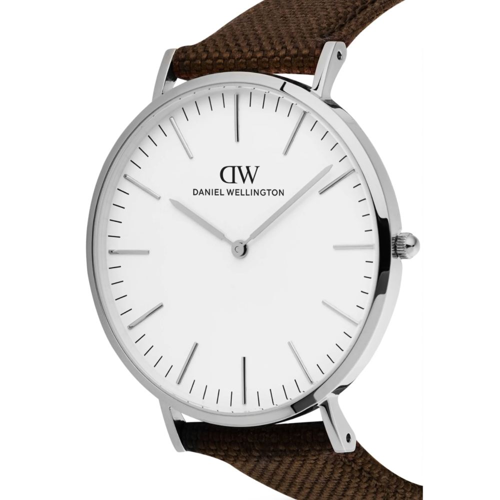 DW Classic Herreklokke med brun rem (40mm) - Bilde 2