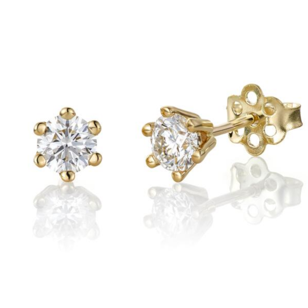 Ørepynt Margrete 1,00ct med LAB grown diamanter