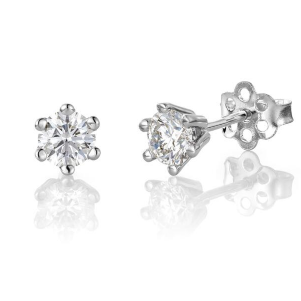 Ørepynt Margrete 1,00ct med LAB grown diamanter