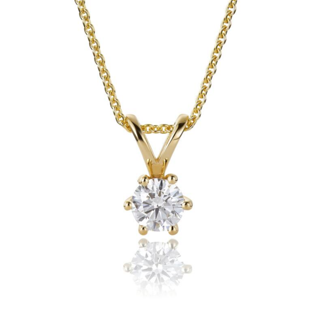 Anheng Alexandra 0,50ct med LAB grown diamant