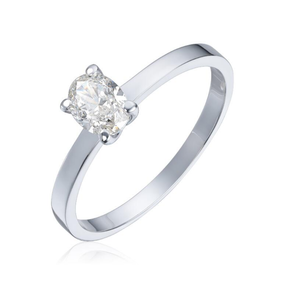 Ring Olivia Oval 0,50ct med LAB grown diamant