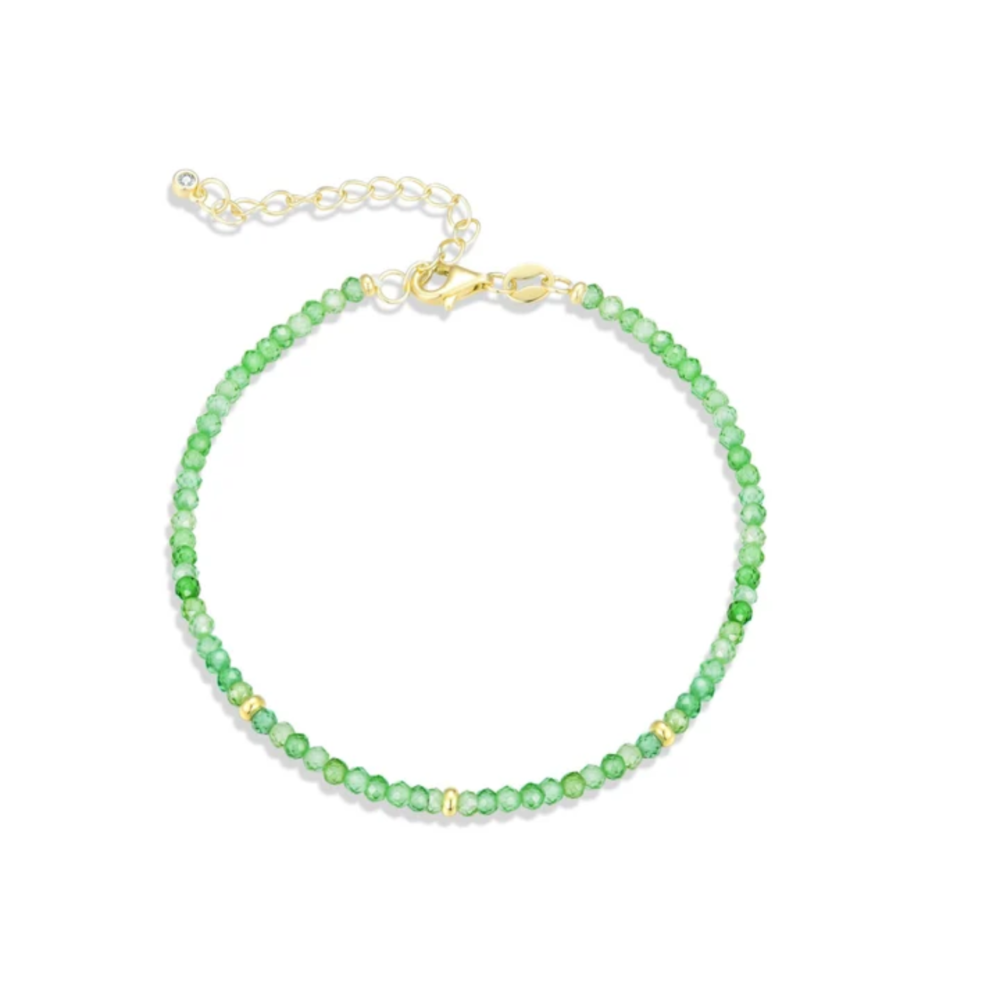 Amara Armbånd - Green Saphire