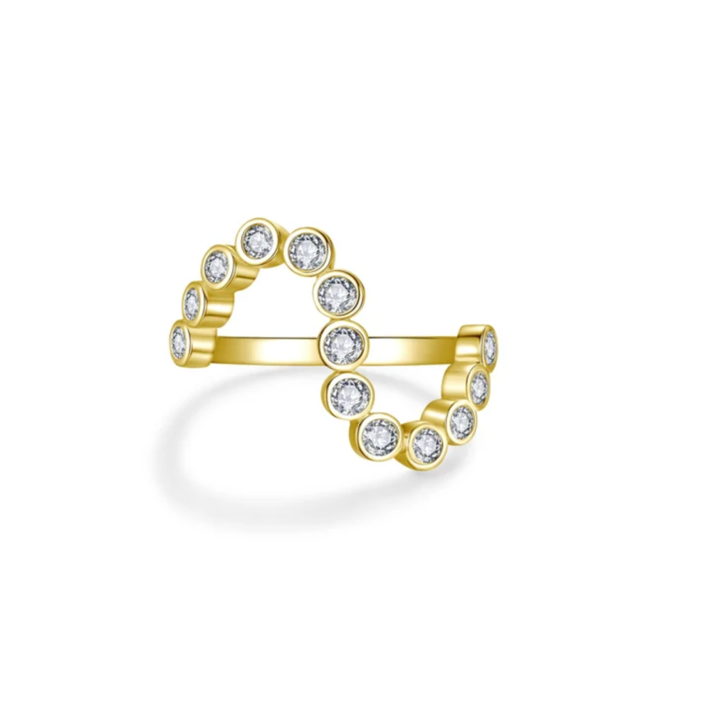 Sofie Luxurious Ring forgylt